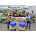 Family’s military vehicles driving to Normandy for D Day 80th Anniversary