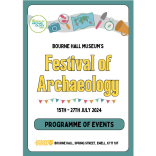 Festival of Archaeology at Bourne Hall #Ewell #Epsom this summer @BourneHallEwell @Archaeologyuk