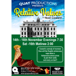 Classic Noel Coward Comedy Returns to the Quay Theatre: Relative Values on Stage This November