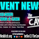 Former Walsall Poet Laureate in 48 Hour Spoken Word Perform- A -Thon with Local Poets