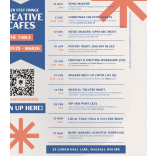 CREATIVE CAFES AT  THE TABLE 2025 - 2026