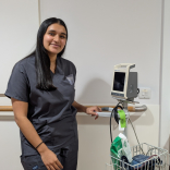 Full circle moment for volunteer turned doctor trainee