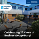 Celebrating 25 Years of BusinessLodge Bury!