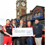 Air ambulance has lift off as Morris Lubricants donates £20,000