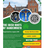 oin us on this historic WalkingTrail as we celebrate the contributions of the Irish community in Birmingham. ☘️🇮🇪