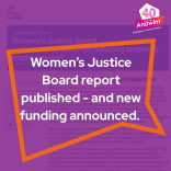 Government's announcement today of nearly £32m of funding for specialist women's services. 