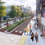 City centre improvement works set to reach Lichfield Street and Queen Square early next month