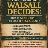 This Saturday - Walsall Decides