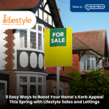 5 Easy Ways to Boost Your Home’s Kerb Appeal This Spring with Lifestyle Sales and Lettings