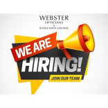 Join the Team at Webster Opticians & Sunglasses Lounge