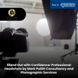 Stand Out with Confidence: Professional Headshots by Mark Pollitt Consultancy and Photographic Services 
