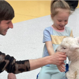 Ewe won’t believe who visited Walsall patients