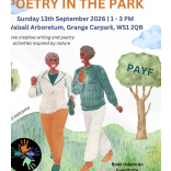 AccessAbility Arts brings Poetry in the Park back to Walsall Arboretum this September