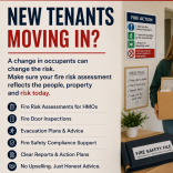 New Tenants Moving Into Your HMO? Check Your Fire Risk Assessment