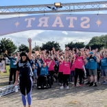 Starlight Strollers take to Eastbourne seafront for a walk to remember