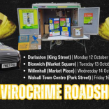 Fly-tipping trailer to visit communities across Walsall