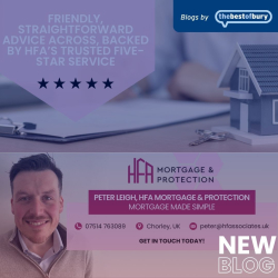 Welcome Peter Leigh HFA Mortgage and Protection to Thebestof Chorley