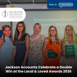 Jackson Accounts Celebrate a Double Win at the Local & Loved Awards 2026