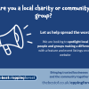Are you a local charity or community group?