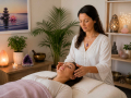 Holistic therapist providing a personalised wellbeing treatment in Eastbourne