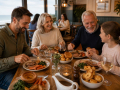 Traditional Sunday roast served in a welcoming restaurant setting in Eastbourne