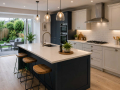 Modern fitted kitchen completed by professional Kitchen Installations in Eastbourne
