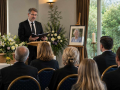 Celebrant leading a respectful funeral service as part of Funeral Services in Eastbourne.