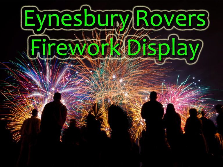 Fireworks Display Eynesbury Rovers St Neots Sunday 5th Nov 2017