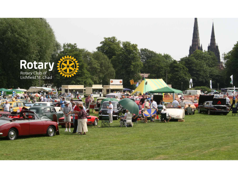 Lichfield Rotary Cars In The Park 2019 