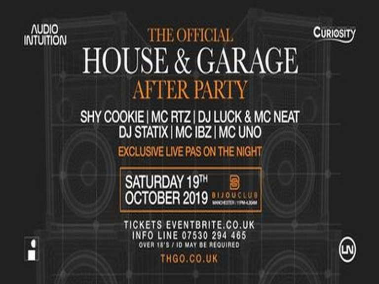 The Official House And Garage After Party - 