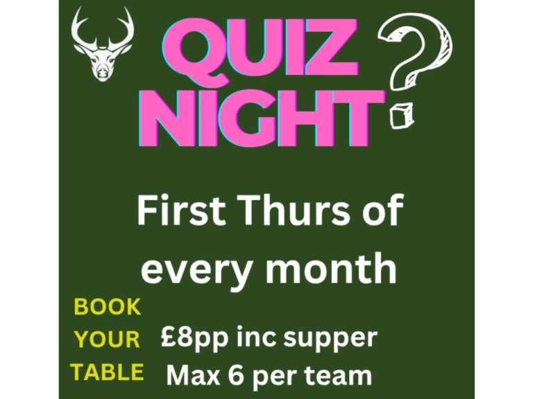 The Big Quiz Night at The Stag