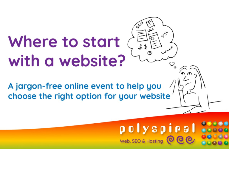 Where to Start with a Website with Polyspiral