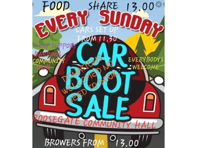 Roosegate Community Carboot Sale