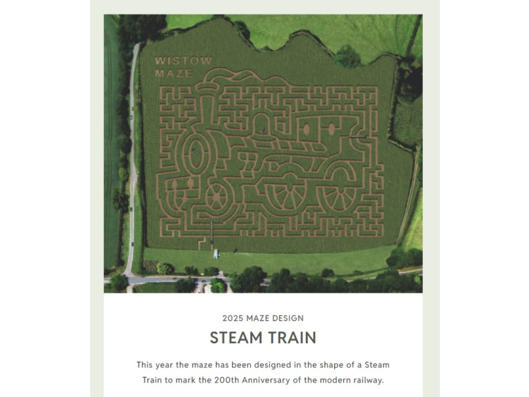 The Famous Wistow Maize Maze