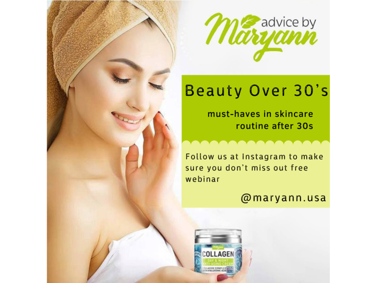 Beauty for women after 30
