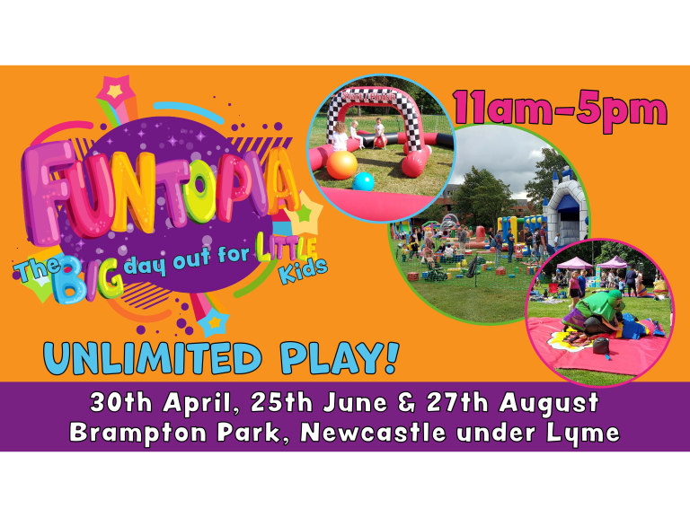 Funtopia at Newcastle under Lyme - August