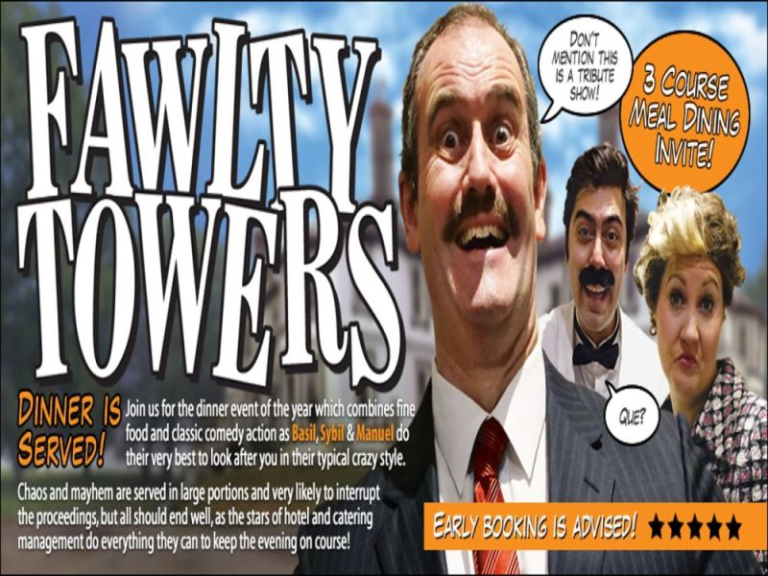 Fawlty Towers Comedy Dinner Show 25/02/2022
