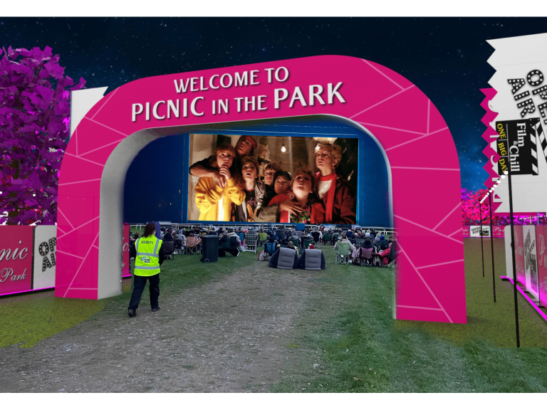 Picnic in the Park Warwick - The Goonies Screening