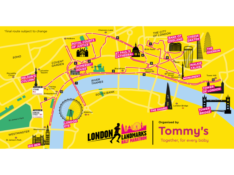 London Landmarks Half Marathon 