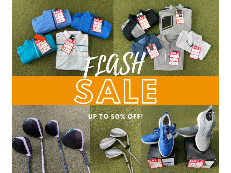 Flash sale at Ultimate Golf - up to 50% off