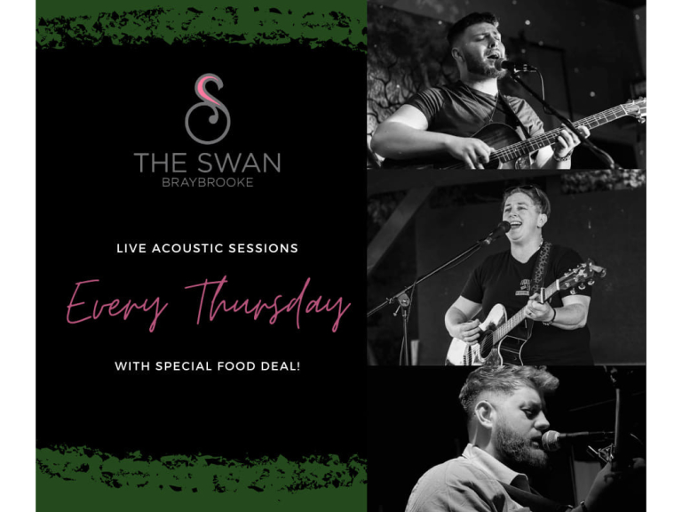 LIVE MUSIC Every THURSDAY at The Swan, Braybrooke