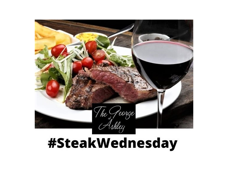 Wednesday Night is Steak Night at The George at Ashley