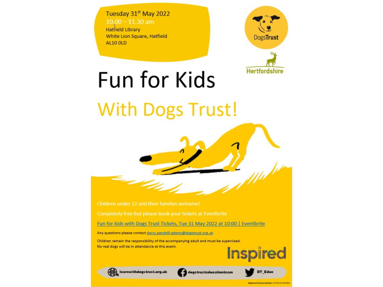 Fun for kids with Dogs Trust