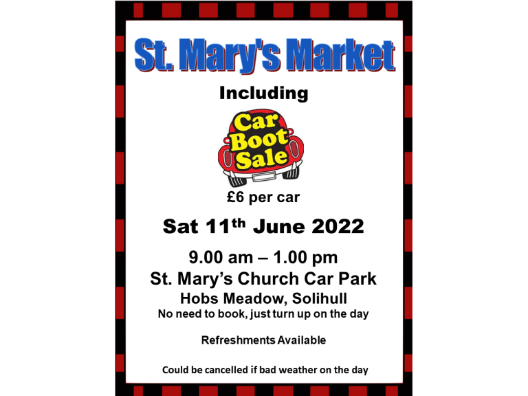St. Mary's Market including Car Boot Sale