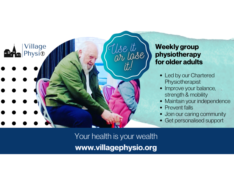 Free Taster - Group physio for older adults | Village Physio Rotherham