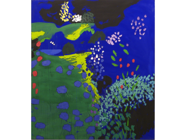 Bruce McLean: Black Garden Paintings at Attenborough Arts Centre, Leicester, 25 Jun - 2 Oct 2022