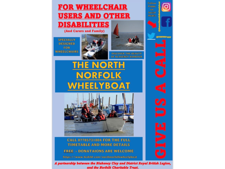 The North Norfolk Wheelyboat 