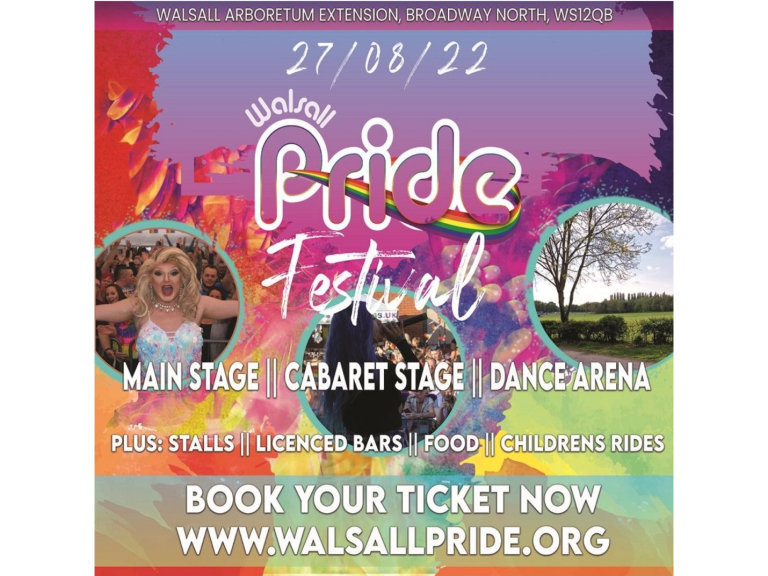 Walsall Pride Festival 2022