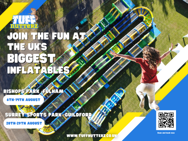 Tuff Nutterz, The UK's biggest inflatable attraction!