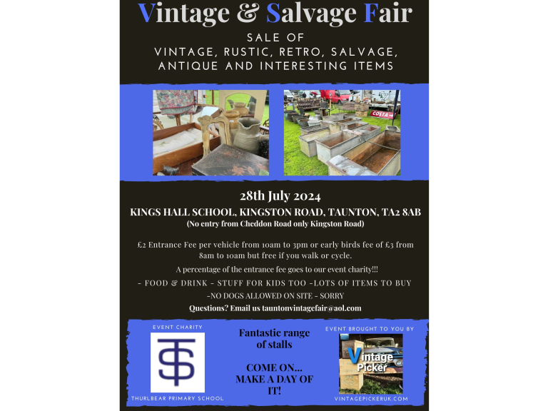 Tauntons Vintage & Salvage Fair 2024